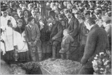 Begräbnis / Foto: Ernst Wildeis Groessing_Josef_Begraebnis_Wildeis