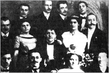 Sozialistische Studenten, 1911 / Foto: VSStÖ TF_VSStOe_1911_VSStOe