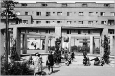 Bebelhof / Foto: Bezirksmuseum Meidling TF_Kommunaler_Wohnbau_Bebelhof_BM12