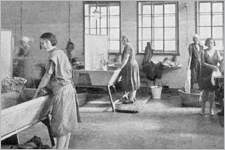 Sandleiten, Waschsaal / Foto: SPÖ TF_Kommunaler_Wohnbau_Sandleiten_Waschsaal_BO16_4