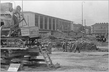 Errichtung des Westbahnhofs / Foto: WIFAR TF_Westbahnhof_Bau_WIFAR