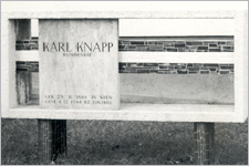 Gedenktafel im Karl-Knapp-Hof / Foto: DÖW Knapp_Karl_TF_GT_DOEW