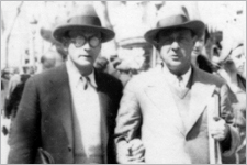 Mit Schönberg, Berlin zwanziger Jahre / Foto: Arnold Schönberg Center TF_Webern_mitSchoenberg_Berlin_ca1926_1929__Arnold_Schoenberg_Center_Wien