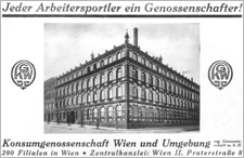Foto: Wildeis Erster_NOe_ArbeiterKonsumVerein_TF_Inserat_Wildeis