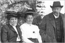 Am Reichenberger Parteitag 1909, mit Adler / Foto: VGA TF_ReichenbergerPT1909_Schlesinger_Nemec_Adler_VGA7