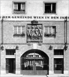 Bürgergasse / Kennergasse / Foto: Bezirksmuseum Favoriten TF_Favoriten_Buergergasse_Kennergasse_BM10