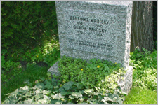 Urnenhain / Foto: Bauer TF_Kautsky_Benedikt_Grab_Digi