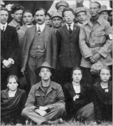 "Sommerschule", Otto Bauer mit Ackermann / Foto: VGA TF_Sommerschule_Bauer_Ackermann_VGA1