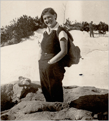 Marie Jahoda 1934 / AGSÖ