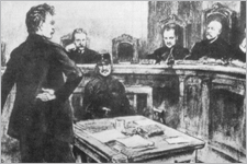 Friedrich Adler vor Gericht / Foto: VGA R_TF_Adler_vorGericht_VGA